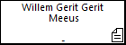 Willem Gerit Gerit  Meeus
