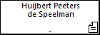 Huijbert Peeters de Speelman