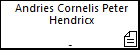 Andries Cornelis Peter Hendricx