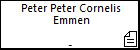 Peter Peter Cornelis Emmen