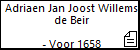 Adriaen Jan Joost Willems de Beir
