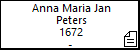 Anna Maria Jan Peters