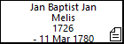Jan Baptist Jan Melis