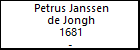 Petrus Janssen de Jongh