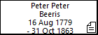 Peter Peter Beeris