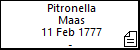Pitronella Maas