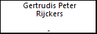 Gertrudis Peter Rijckers