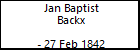 Jan Baptist Backx