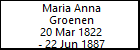 Maria Anna Groenen