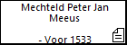 Mechteld Peter Jan Meeus