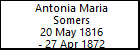 Antonia Maria Somers