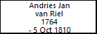 Andries Jan van Riel