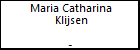 Maria Catharina Klijsen