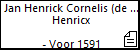 Jan Henrick Cornelis (de oude) Henricx