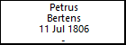 Petrus Bertens