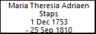 Maria Theresia Adriaen Staps