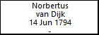 Norbertus van Dijk