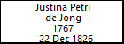 Justina Petri de Jong