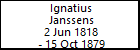 Ignatius Janssens