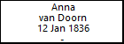 Anna van Doorn