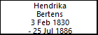 Hendrika Bertens