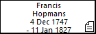 Francis Hopmans