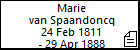 Marie van Spaandoncq