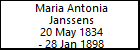 Maria Antonia Janssens