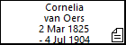 Cornelia van Oers