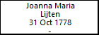 Joanna Maria Lijten