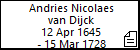 Andries Nicolaes van Dijck