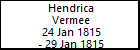 Hendrica Vermee