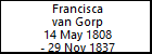 Francisca van Gorp