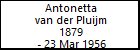 Antonetta van der Pluijm