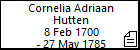 Cornelia Adriaan Hutten