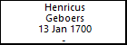 Henricus Geboers