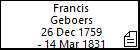 Francis Geboers