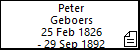 Peter Geboers