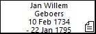 Jan Willem Geboers