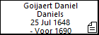 Goijaert Daniel Daniels