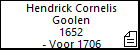 Hendrick Cornelis Goolen