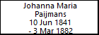 Johanna Maria Paijmans