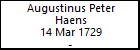Augustinus Peter Haens