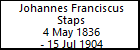 Johannes Franciscus Staps