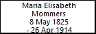 Maria Elisabeth Mommers