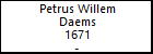 Petrus Willem Daems