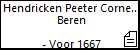 Hendricken Peeter Cornelis Hendrick Beren