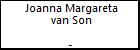 Joanna Margareta van Son