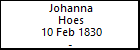 Johanna Hoes