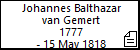 Johannes Balthazar van Gemert